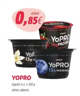 Coviran YOPRO logurte promoção