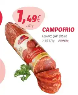 Coviran 1 Chouriço gran doblon promoção