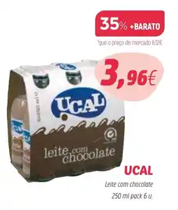 Coviran UCAL Leite com chocolate promoção
