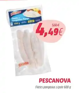 Coviran Filetes pangasius s/pele promoção