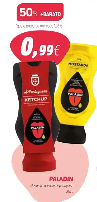 Coviran PALADIN Mostarda ou ketchup à portuguesa promoção