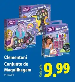 Lidl Clementoni Conjunto de Maquilhagem promoção