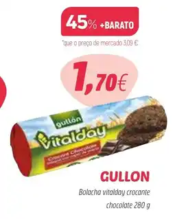 Coviran GULLON Bolacha vitalday crocante chocolate promoção