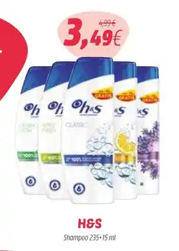 Coviran H&S Shampoo promoção