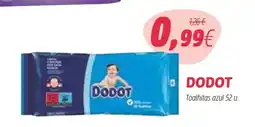 Coviran DODOT Toalhitas azul 52 u. promoção