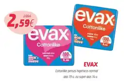 Coviran EVAX Cottonlike pensos higiénicos normal promoção