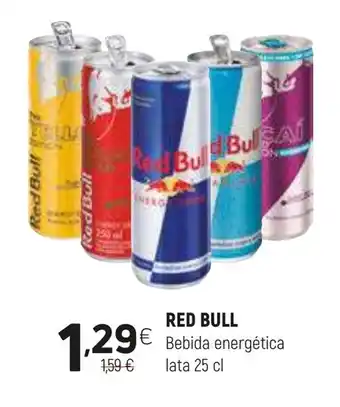 Coviran RED BULL Bebida energética lata promoção