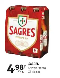 Coviran Sagres Cerveja branca promoção