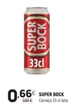 Coviran SUPER BOCK Cerveja lata promoção