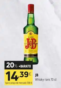Coviran JB Whisky rare promoção