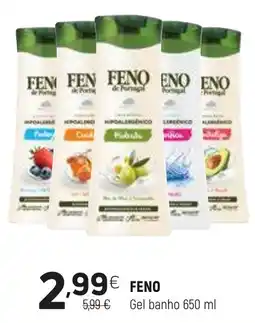 Coviran Feno Gel banho promoção