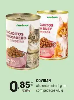 Coviran COVIRAN Alimento animal gato pedaços promoção