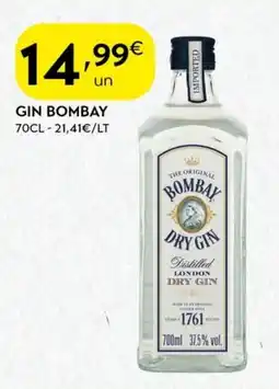 Spar Gin bombay promoção