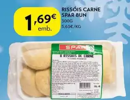 Spar Rissóis carne spar 8un promoção