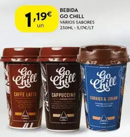 Spar Bebida go chill vários sabores promoção