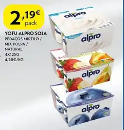 Spar Yofu alpro soja promoção