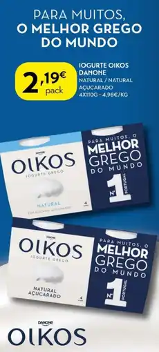 Spar Iogurte oikos danone promoção