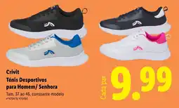 Lidl Crivit Ténis Desportivos para Homem/Senhora promoção
