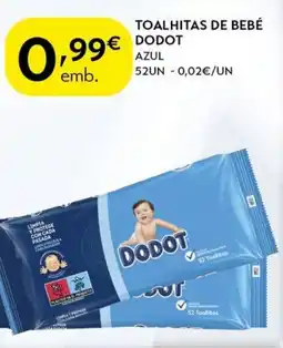 Spar Toalhitas de bebé dodot promoção