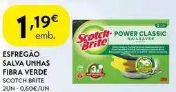 Spar Esfregão salva unhas fibra verde promoção