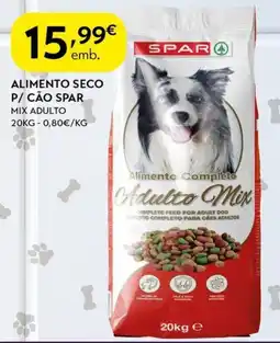 Spar Alimento seco p/ cão spar promoção