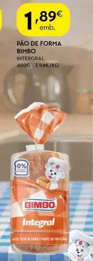 Spar Pão de forma bimbo promoção