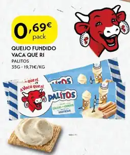 Spar Queijo fundido vaca que ri promoção