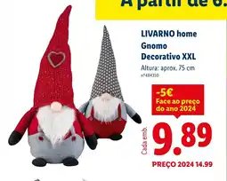 Lidl LIVARNO home Gnomo Decorativo XXL promoção