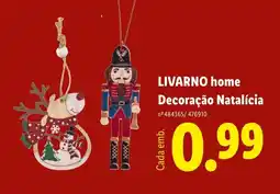 Lidl LIVARNO home Decoração Natalícia promoção