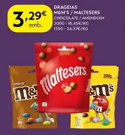 Spar Drageias m&m's/maltesers promoção