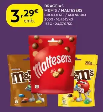 Spar Drageias m&m's/maltesers promoção
