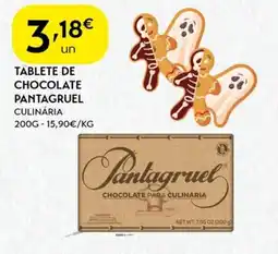 Spar Tablete de chocolate pantagruel promoção