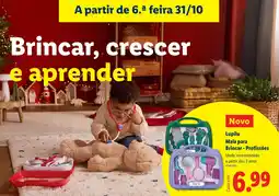 Lidl Lupilu Mala para Brincar - Profissões promoção
