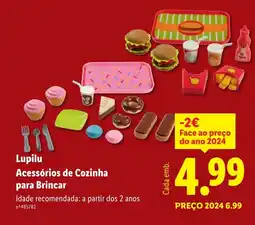 Lidl Lupilu Acessórios de Cozinha para Brincar promoção