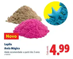 Lidl Lupilu Areia Mágica promoção