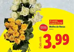 Lidl Molho de Rosas promoção