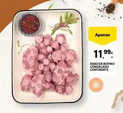 Continente Rabo de bovino congelado continente promoção