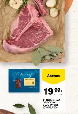 Continente T-bone steak de bovino blue smoke (congelado) promoção