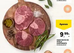 Continente Osso buco de vitela continente (congelado) promoção
