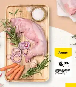 Continente Coelho inteiro continente (embalado) promoção