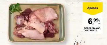 Continente Bife de frango continente promoção