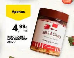 Continente Bolo colher morangos do amor promoção