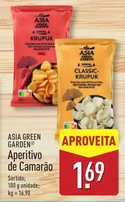 ALDI ASIA GREEN GARDEN Aperitivo de Camarão promoção