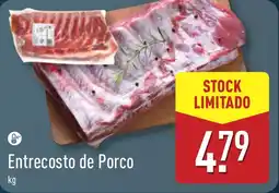 ALDI Entrecosto de Porco promoção