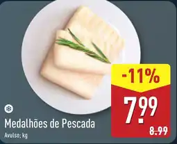 ALDI Medalhões de Pescada Avulso promoção