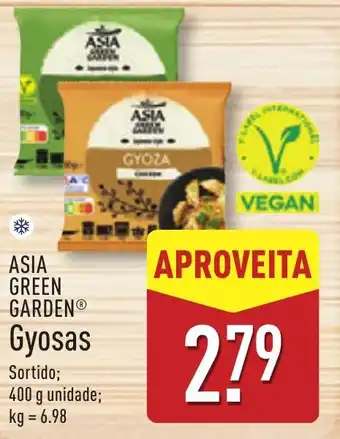 ALDI ASIA GREEN GARDEN Gyosas promoção
