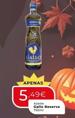 Miranda Supermercados Azeite Gallo Reserva promoção