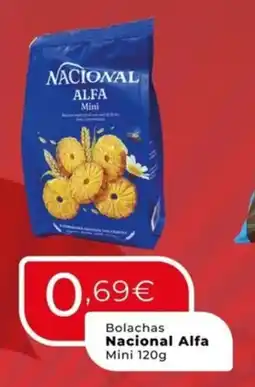 Miranda Supermercados Bolachas Nacional Alfa Mini promoção
