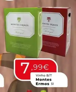 Miranda Supermercados Vinho B/T Montes Ermos promoção