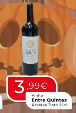 Miranda Supermercados Vinho Entre Quintas Reserva Tinto promoção